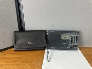 Sony World Band Receiver ICF-SW7600G Short Wave Tested Works With Case - Photo 1/8