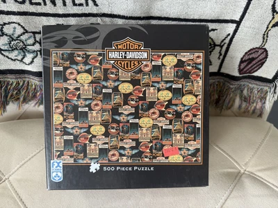 Rompecabezas FX Schmid Harley Davidson 500 piezas - Juego completo, caja abierta Foto 1 de 4