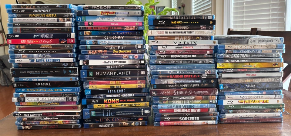 Blu-Ray Movies NEW – Many w/Slipcovers $5-$20 each YOU PICK! Buy More, Save More Foto 1 de 1
