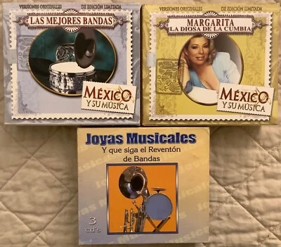 9CD LOT MEXICO Y SU MUSICA JOYAS MUSICALES BANDA MACHOS RECODO MAGUEY ZETA BM1 - Image 1 of 4