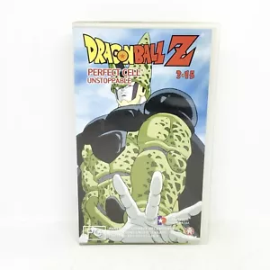Dragon Ball Z - Perfect Cell Unstoppable 3.15 VHS - Free Shipping! - Picture 1 of 5