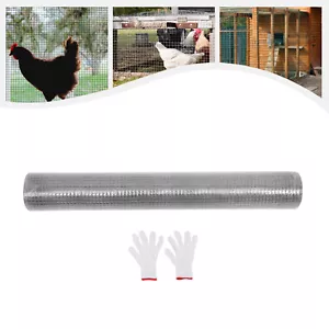 Verzinkte Netzrolle für Hühnerställe Hardware Tuch 1/4 Zoll 36 Zoll x 50 Fuß - Bild 1 von 8