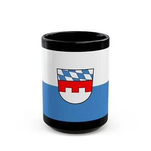 Flag of Landshut 2 Germany - Black Coffee Mug - Picture 1 of 9