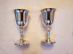International Silver Company Silverplated Goblets - Picture 1 of 4