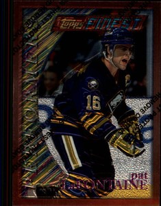 1995-96 Topps Finest Hockey #40 Pat LaFontaine B