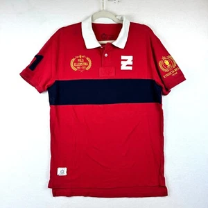 Camisa Polo Equipo Para Hombre Talla Grande Roja Pollo Ellerstina Jersey Rojo Deportes DEFECTUOSA - Imagen 1 de 12