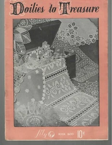 CROCHET - DOILIES TO TREASURE (Published in the 1950s) - Imagen 1 de 2