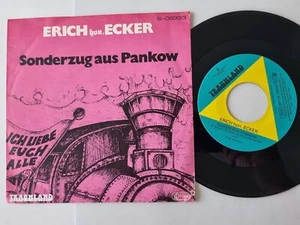 Erich hon. Ecker - Sonderzug aus Pankow 7'' Vinyl Germany/ CV Udo Lindenberg - Picture 1 of 5