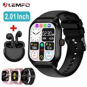 LT10 Smart Watch 2024 Android Gift Bluetooth Call Smartwatch Touch Dial Music - Picture 1 of 18