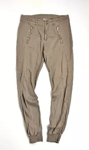 Transit Par Such 352 braune Chino Anzughose Hose Größe 3 Pull On - Bild 1 von 10