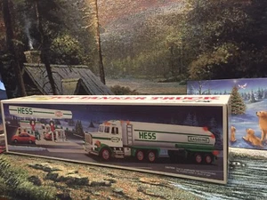 1990 Hess LKW, Oldtimer, schwer zu finden, Sammlerstück, neuwertig, neu im Karton - Bild 1 von 3