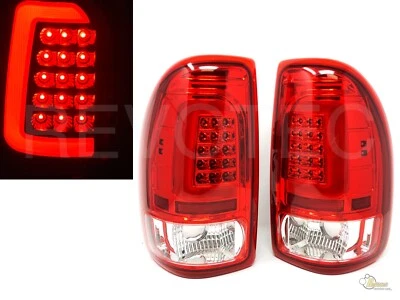 1 par de luces traseras LED rojas base Dodge Dakota R/T SLT SXT 97-04 Foto 1 de 4