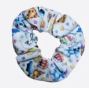 Scrunchie - Disney Never Grow Up - Brand New Handmade - Picture 1 of 3