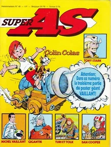 SUPER AS 1980 N° 49  BE+/TBE avec POSTER VAILLANT 3éme partie - Imagen 1 de 1