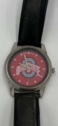 Ohio State Buckeyes Watch Stainless Steel Cover