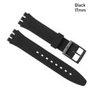 Men And Women Silicone Strap Watch Band Sports Strap Rubber For Swatch