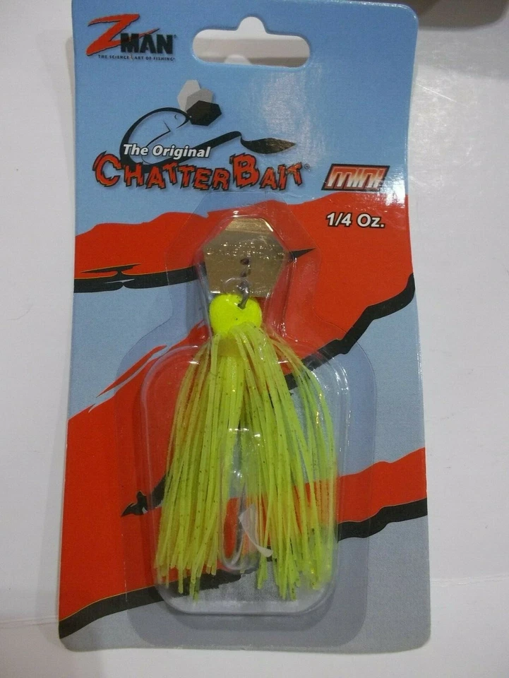ZMan The Original ChatterBait Mini serie 1/4 onza ¡Elige tus colores!  Nuevo en paquete Foto 1 de 1