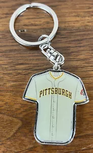 Pittsburgh Pirates MLB Metal Jersey Double Sided Keychain - Picture 1 of 5
