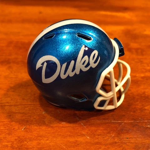 Duke Blue Devils custom pocket pro helmet blue ACC Cover