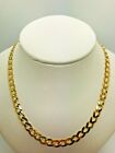9ct Yellow Solid Gold Curb Chain – 5.8mm - 22" - CHEAPEST ON EBAY