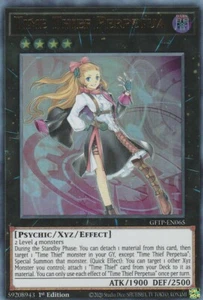 YUGIOH HOLO CARD TIME THIEF PERPETUA GFTP-EN065 1ST EDITION - Picture 1 of 1