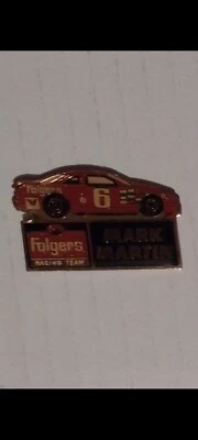 Mark Martin #6 Folgers Racing Team Pin - Image 1 of 2