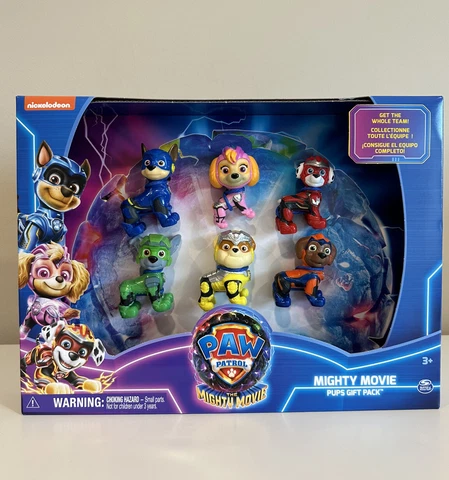 Paw Patrol The Mighty Movie Pups Gift Pack Figure Set NEW Cover