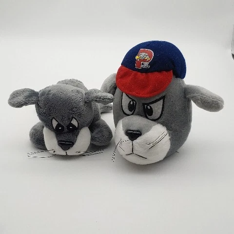 Portland Sea Dogs Slugger Plush Stuffed Toys Mascot Factory Lot Of 2 Cover