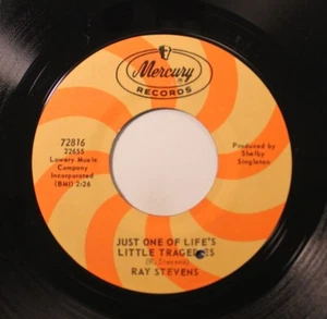 Pop Nm! 45 Ray Stevens - Just One Of Life'S Little Tragedies / Funny Man On Merc - Picture 1 of 2