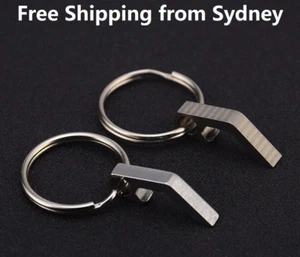 Mini Bottle Opener Keying small tool Stainless Steel Camping tool AU Stock - Picture 1 of 2