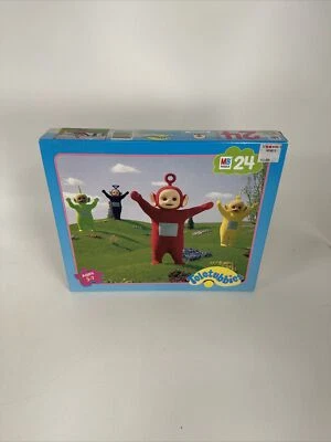 Hasbro Teletubbies 24 Piece Jigsaw Puzzle Milton Bradley Sealed 1999 - Image 1 of 4