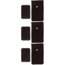  3 Pack Wear-resistance Watch Pouch Bar Stool Seat Covers Travel Suede Bag with