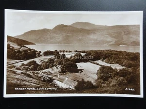 Escocia: Tarbet Hotel, Loch Lomond c1934 RP postal - Imagen 1 de 1
