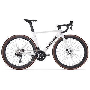 SAVA AURORA 24 Speeds Racing Bike Carbon Frame with 105 Hydraulic Disc Brake - Picture 1 of 17