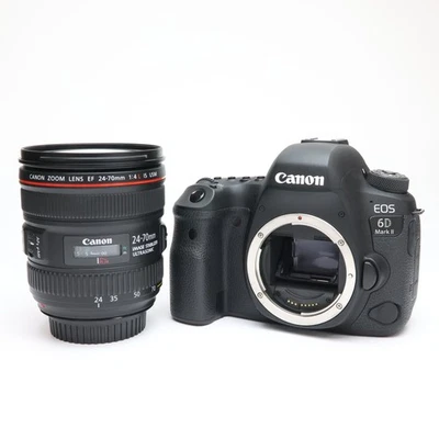 Canon EOS 6D Mark II EF24-70 F4L IS USM Lens Kit -Near Mint- #142 - Image 1 of 4