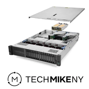 HP ProLiant DL380 G10 Server 2x Gold 6244 3.60Ghz 16-Core 288GB RAM 16x Caddies - Picture 1 of 5