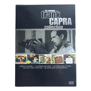 THE PREMIERE FRANK CAPRA COLLECTION 6 FILM BOX SET ON DVD Excellent Condition - Foto 1 di 17