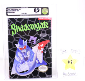 Shadowgate New Nintendo NES Factory Sealed WATA PSA VGA 85+ MINT H-Seam TOP POP