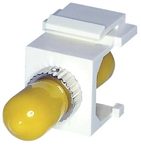 Einzelmodus Faser Keystone Kupplung st-St Simplex, Weiß - TUK - Bild 1 von 1
