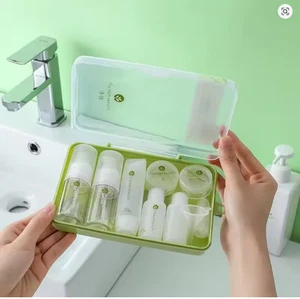 10 Stück Reise Kosmetik Spender Flasche Set Tragbar Kosmetik Hautpflege Leere Flasche - Bild 1 von 1