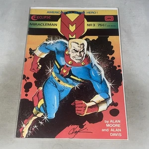 Miracleman #3; Alan Moore, Howard Chaykin, Alan Davis, 1985 Eclipse Comics - Picture 1 of 1