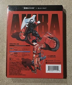 AKIRA (4K UltraHD + Blu-ray) Limited Edition SteelBook Brand New  - Picture 1 of 2