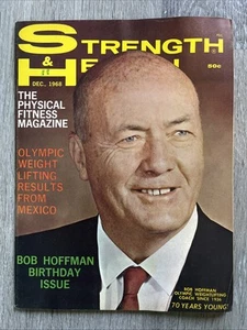 STRENGTH & HEALTH Magazine BOB HOFFMAN & MEXICO OLYMPIC GAMES DEC 1968 V 36 N 12 - Picture 1 of 24
