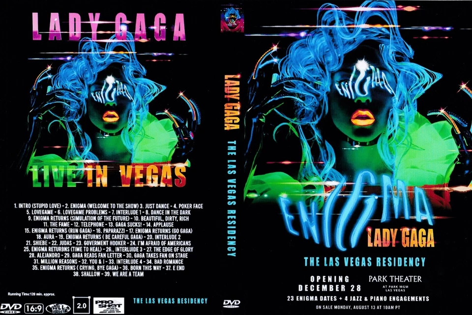 ЛЕДИ ГАГА ЛАС-ВЕГАС РЕЗИДЕНЦИЯ!KISS AC/DC DIO BLACK SABBATH HALESTORM - Изображение 1 из 1