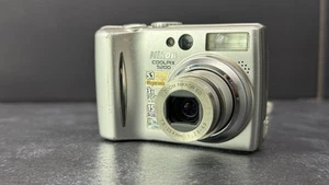 Nikon COOLPIX 5200 5.1MP Digital Camera - Silver - Picture 1 of 11
