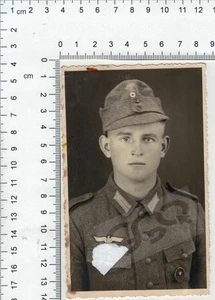 Postkarte PK Feldpost Militaria Weltkrieg Soldat Uniform, ungelaufen - Picture 1 of 2