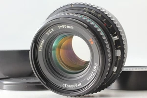 [N MINT w/ Hood] Hasselblad Carl Zeiss C Planar 80mm F2.8 Lens Chrome From JAPAN - Picture 1 of 17