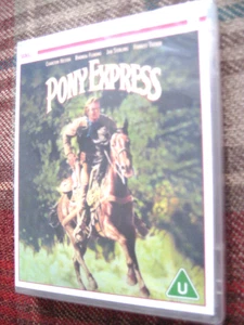 PONY EXPRESS BLU RAY 1953 CHARLTON HESTON BRAND NEW AND SEALED FREE P&P - Picture 1 of 2