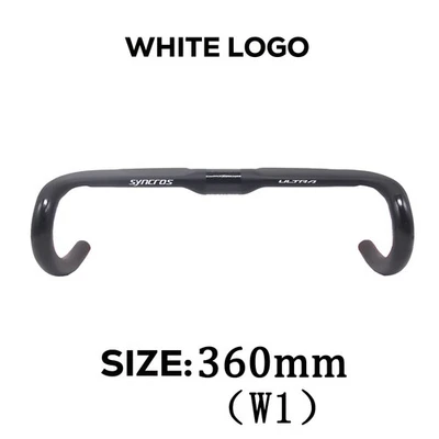 Manillar de carbono para bicicleta de carretera 360-420 mm enrutamiento interno grava cabina barras de caída Foto 1 de 4