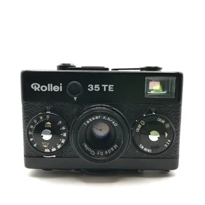 Rollei 35 TE 35mm Film Camera Tessar 40mm f/3.5 Lens – For Parts/Repair – Clean - Imagen 1 de 10